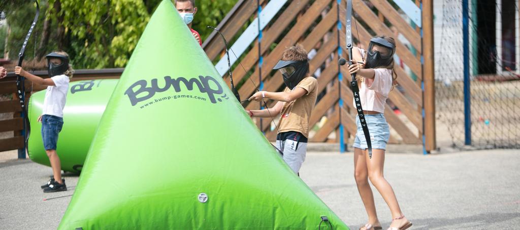 Bump Games au camping Mimizan Plage